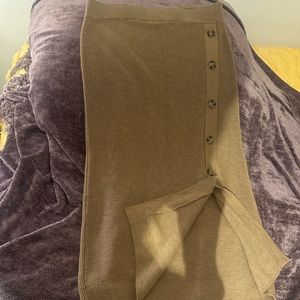 Sweater pencil skirt